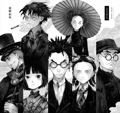 编辑部挑选漫画时考虑题材与阅读场景的插画